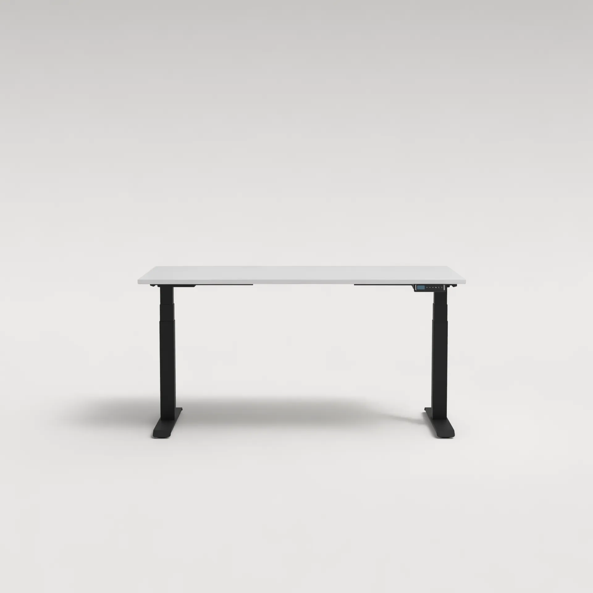 Square Series black standing desk